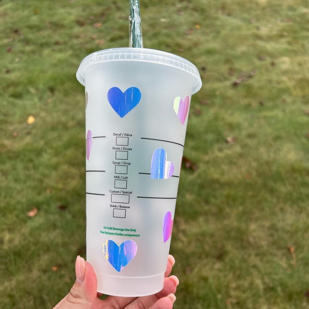 Custom made Starbucks tumbler made on my cricut! - Picture 7 of 7